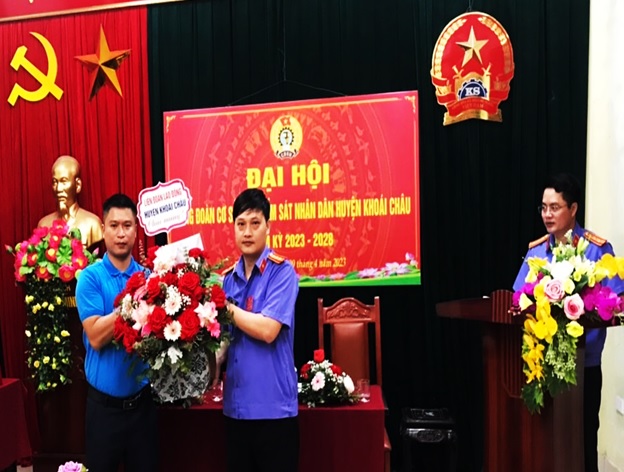 Công đoàn cơ sở Viện KSND huyện Khoái Châu tổ chức thành công Đại hội công đoàn nhiệm kỳ 2023-2028