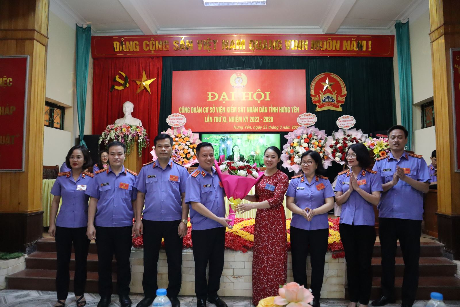 Đại hội Công đoàn cơ sở Viện kiểm sát nhân dân tỉnh Hưng Yên lần thứ XI, nhiệm kỳ 2023 - 2028