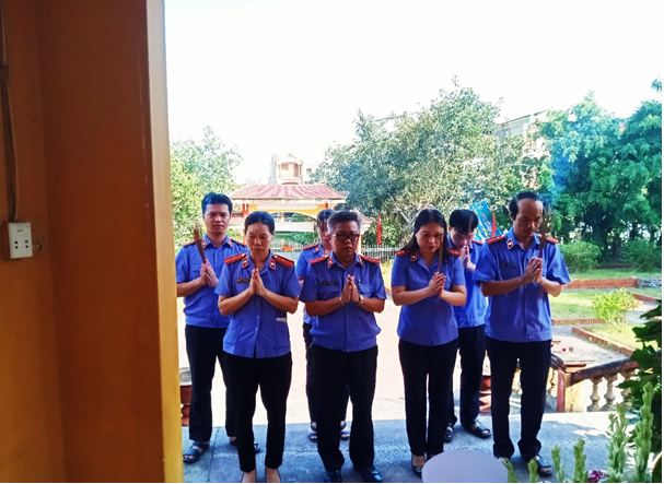 Viện kiểm sát nhân dân huyện Ân Thi tri ân Ngày Thương binh – Liệt sĩ