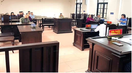 Viện kiểm sát nhân dân thị xã Mỹ Hào phối hợp tổ chức phiên tòa dân sự rút kinh nghiệm