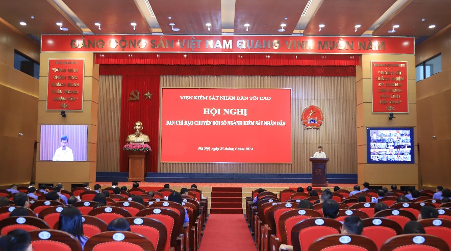 Hội nghị Ban Chỉ đạo chuyển đổi số ngành Kiểm sát nhân dân