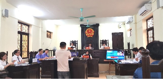 Viện KSND huyện Kim Động: Tổ chức phiên tòa công bố hình ảnh, dữ liệu điện tử do lãnh đạo Viện trực tiếp thực hành quyền công tố, kiểm sát xét xử để rút kinh nghiệm