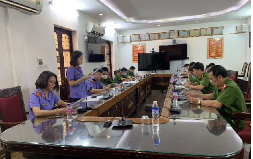 VIỆN KSND THỊ XÃ MỸ HÀO TRỰC TIẾP KIỂM SÁT VIỆC TIẾP NHẬN, GIẢI QUYẾT NGUỒN TIN VỀ TỘI PHẠM TẠI CƠ QUAN CẢNH SÁT ĐIỀU TRA CÔNG AN THỊ XÃ MỸ HÀO