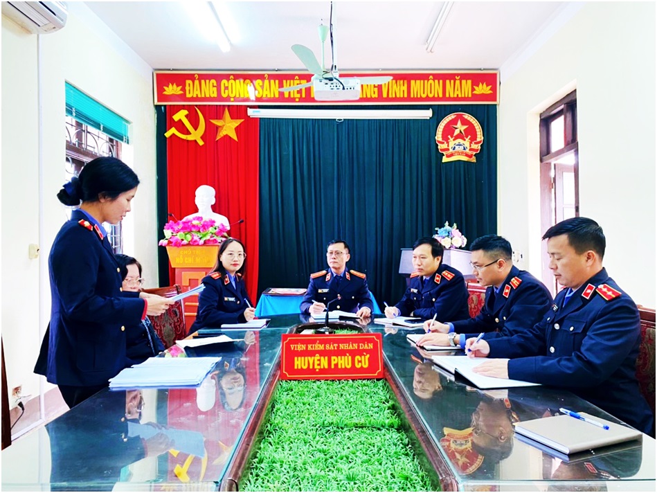 Viện kiểm sát nhân dân huyện Phù Cừ kiến nghị các biện pháp phòng ngừa tội phạm và vi phạm pháp luật đối với người dưới 18 tuổi