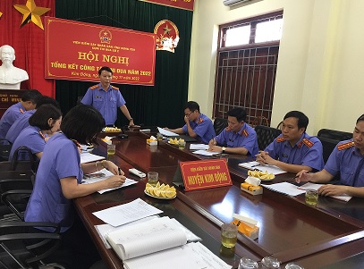 Cụm thi đua số 2 tổ chức Hội nghị tổng kết thi đua năm 2022