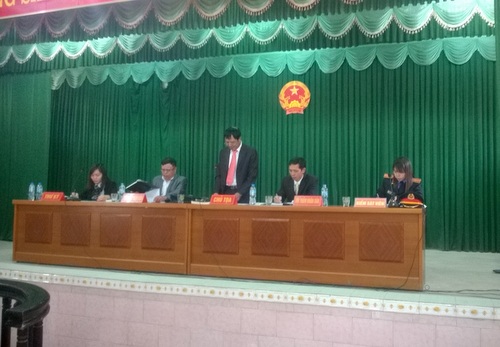 Viện kiểm sát nhân dân huyện Ân Thi phối hợp với Tòa án nhân dân huyện xét xử lưu động 3 vụ án về ma túy