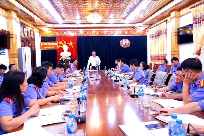 VKSND Tối cao kiểm tra việc thực hiện Chỉ thị  công tác năm 2018 tại VKSND tỉnh Hưng Yên