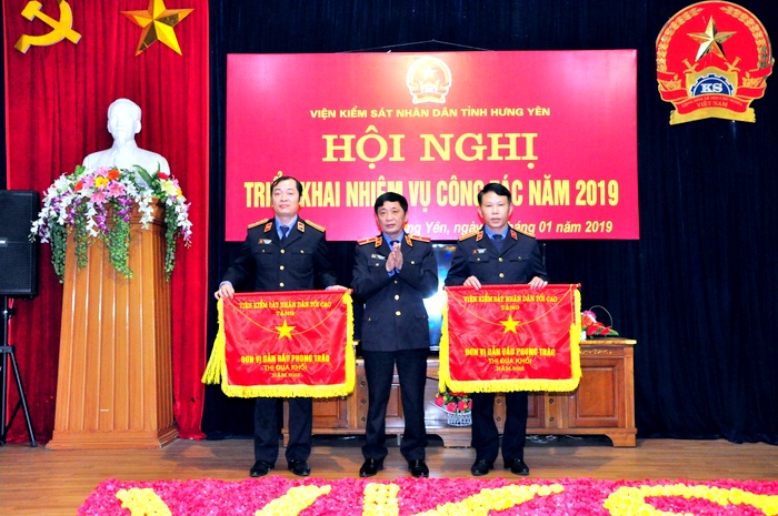 Văn phòng VKSND tỉnh Hưng Yên: Đơn vị xuất sắc trong phong trào thi đua yêu nước 