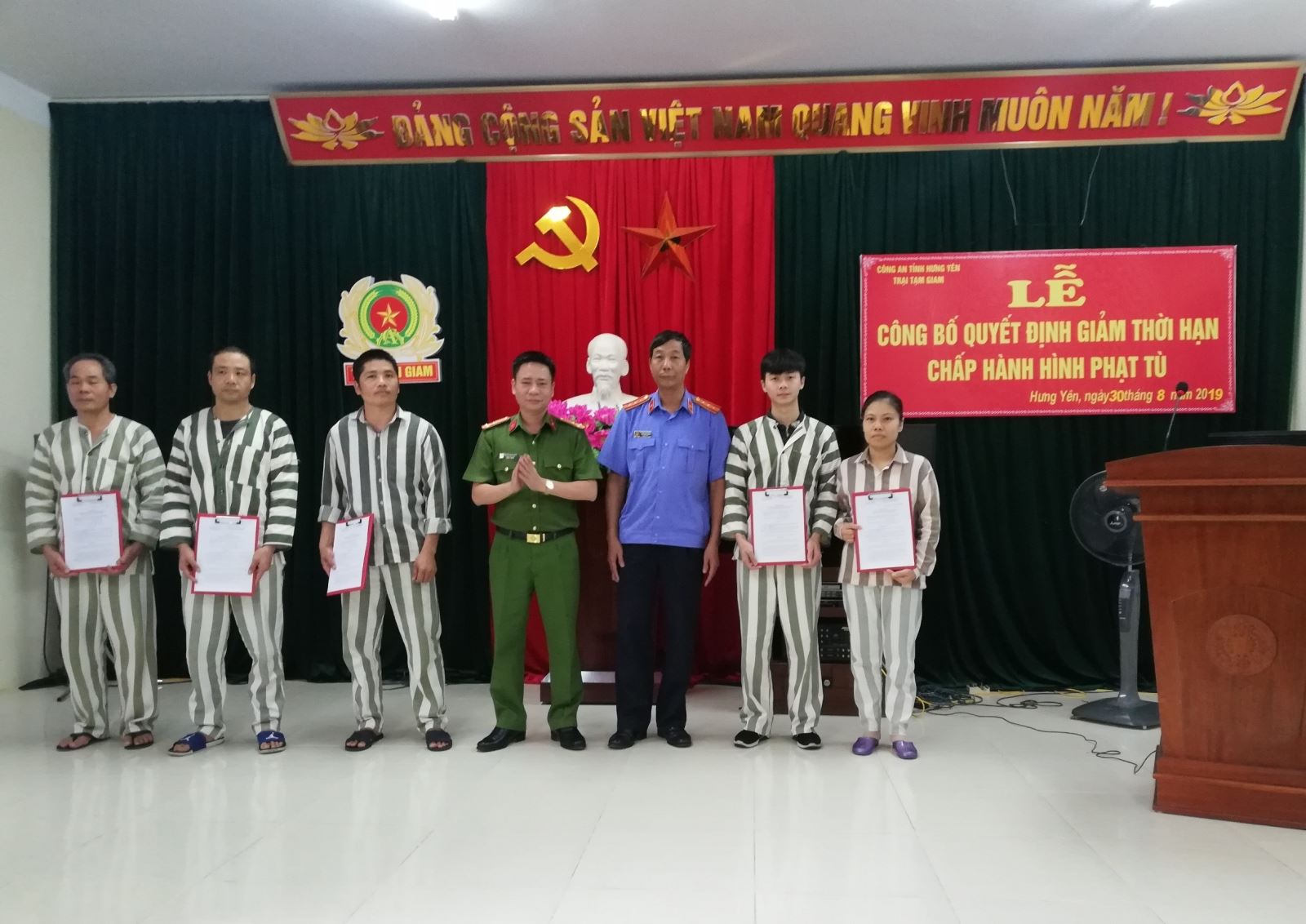 Giảm thời hạn chấp hành hình phạt tù cho phạm nhân dịp Quốc khánh 02/9 chính sách nhân đạo của Đảng và Nhà nước