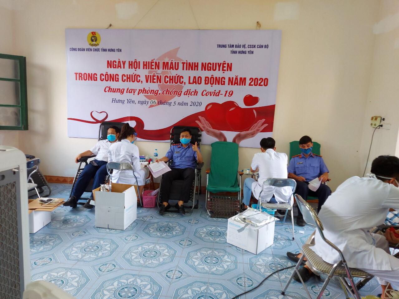 Hiến máu tình nguyện - Nghĩa cử cao đẹp của đoàn viên  Công đoàn Viện kiểm sát nhân dân tỉnh Hưng Yên