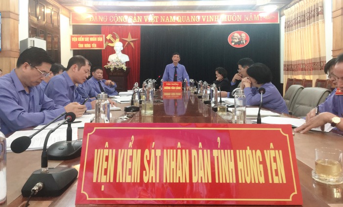 Rà soát chỉ tiêu nghiệp vụ, đánh giá kết quả công tác  tại Hội nghị giao ban hai cấp tháng 11/2019.