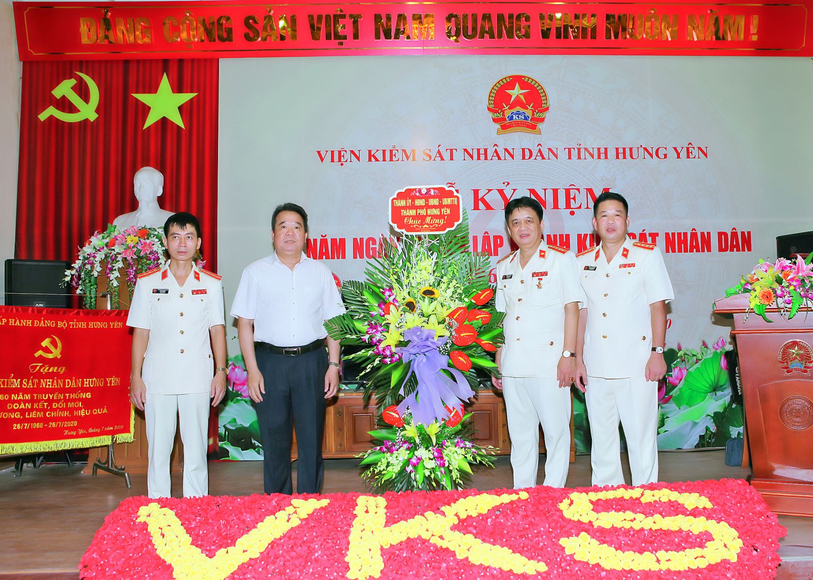 Kỷ niệm 60 năm ngày thành lập ngành Kiểm sát nhân dân 26/7/1960 - 26/7/2020