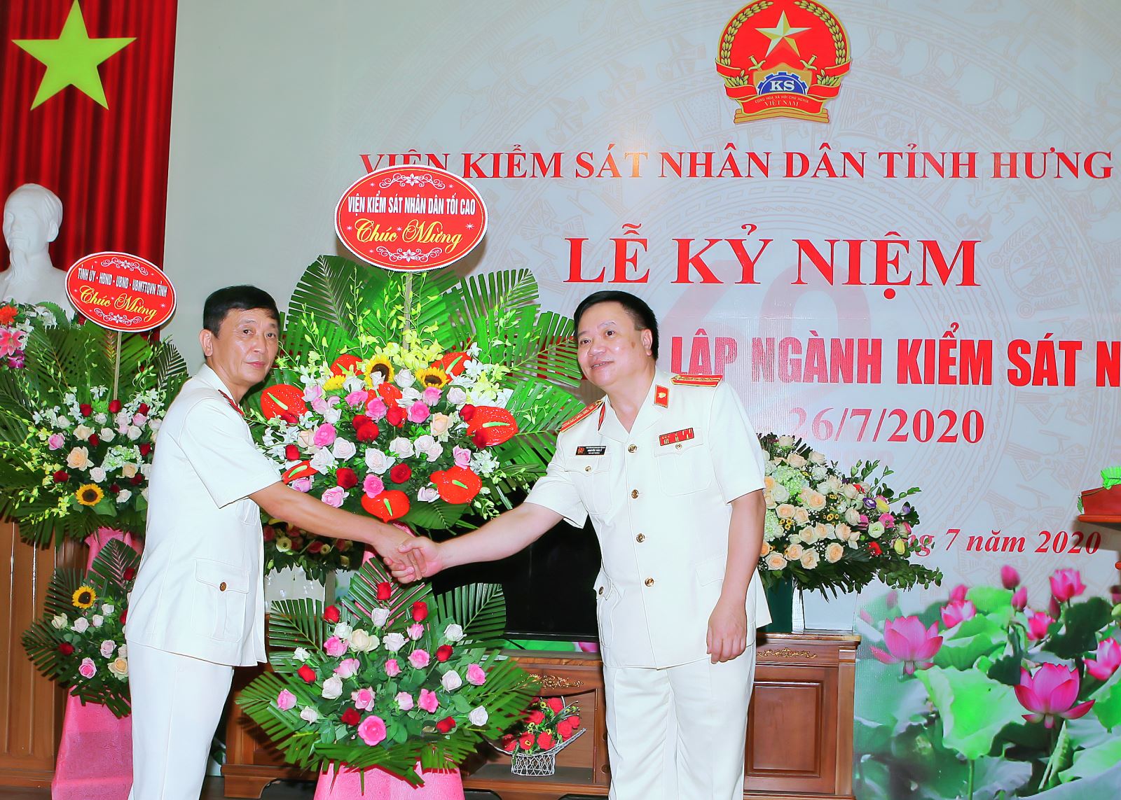 Kỷ niệm 60 năm ngày thành lập ngành Kiểm sát nhân dân 26/7/1960 - 26/7/2020