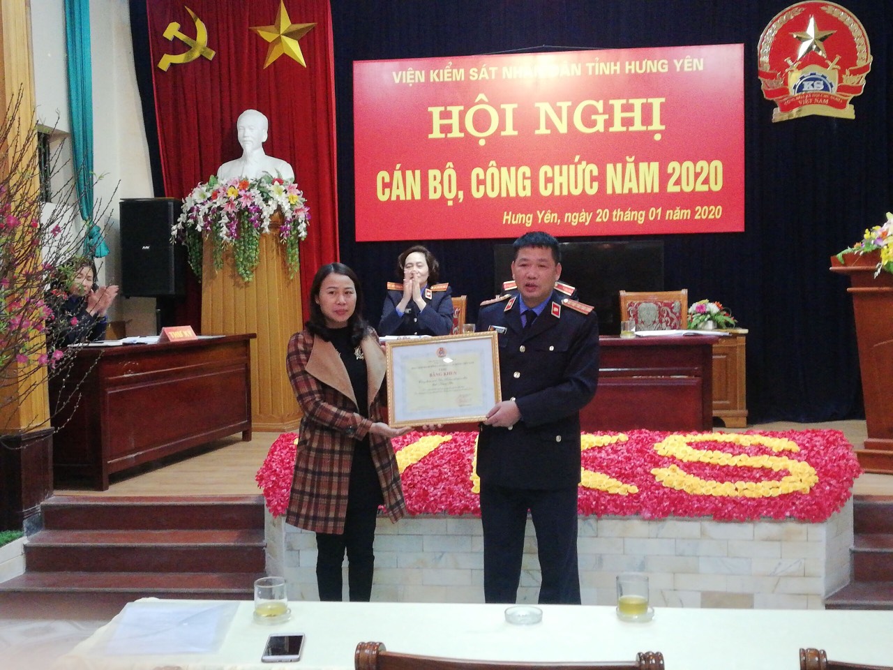Hội nghị cán bộ công chức năm 2020 của Viện KSND tỉnh Hưng Yên