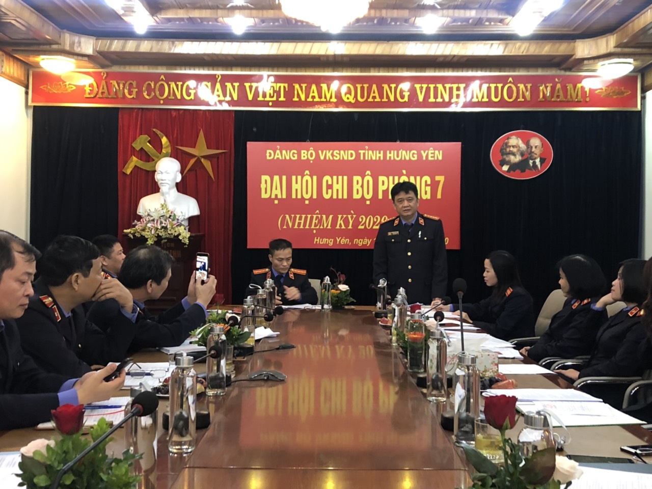 Chi bộ Phòng 7 tổ chức Đại hội Chi bộ nhiệm kỳ 2020 – 2023