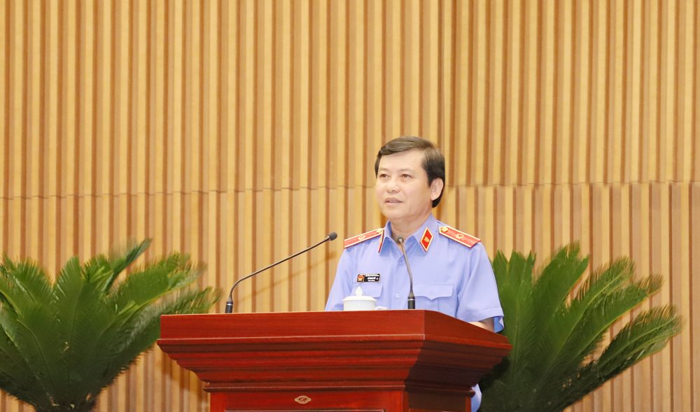 VKSND tối cao tổ chức Hội nghị trực tuyến sơ kết công tác 6 tháng đầu năm 2018 ngành KSND