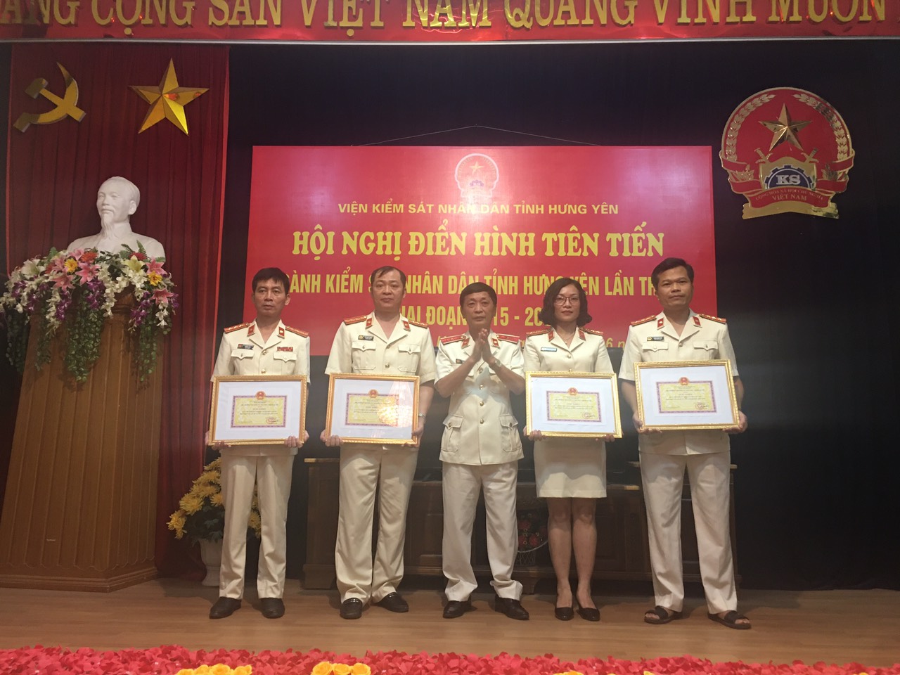 Viện kiểm sát nhân dân tỉnh Hưng Yên tổ chức Hội nghị điển hình tiên tiến lần thứ III, giai đoạn 2015 - 2020