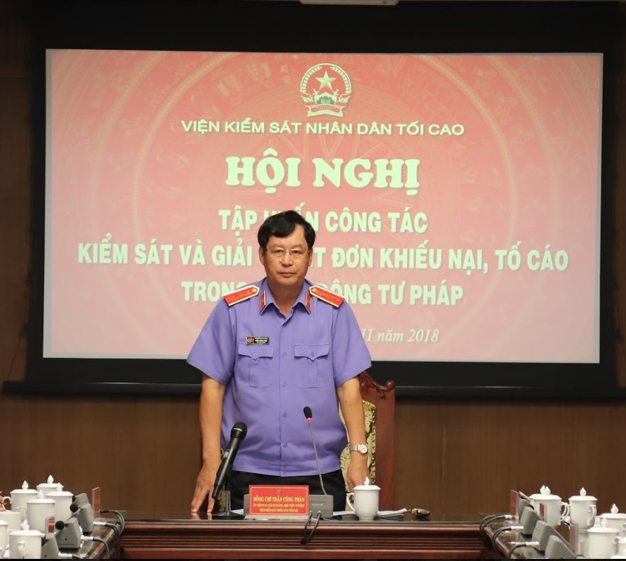 VKSND tối cao: Tập huấn công tác kiểm sát   và giải quyết đơn khiếu nại, tố cáo trong hoạt động tư pháp